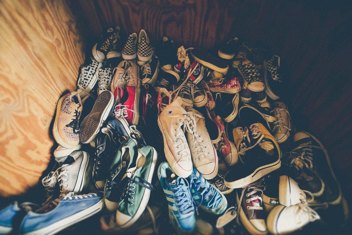 How to Store Shoes in a Storage Unit